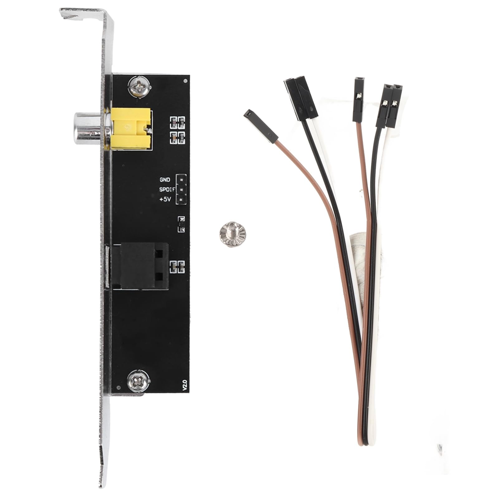 Fafeicy Cable Bracket OutPlate Cable Bracket SPDIF Optical Electrical Components for GIGABYTE Motherboard