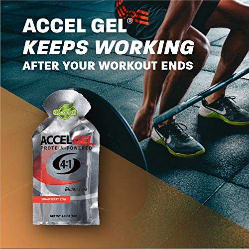 PacificHealth Accel Gel, All Natural Protein-Powered Rapid Energy Gel for Instant Energy During Intense Workouts - Box of 24, 1.3 Ounce Packets (Key Lime) - Thumbnail 6