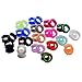 36pcs/22pcs Soft Silicone Ear Gauges Flesh Tunnels Plugs Stretchers Expander Ear Piercing Jewelry 2g-3/4
