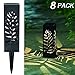 MAGGIFT 8 Pcs Solar Pathway Lights Solar Garden Lights Solar Lights Outdoor for Lawn, Patio, Yard, Walkway, Landscape (8 Pack)