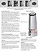 Dual Electric Pepper Grinder & Salt Mill - 2-in-1 Kitchen Gadget, Electronic Battery Powered, Push Button Operation, Stainless Steel - by HomeKitchenStar