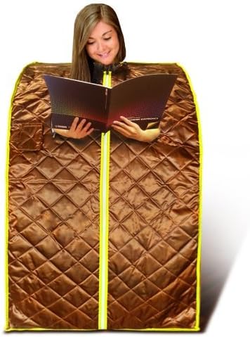 New EMF Safe Far Infrared Portable Foldable FIR Sauna + Negative Ion Detox