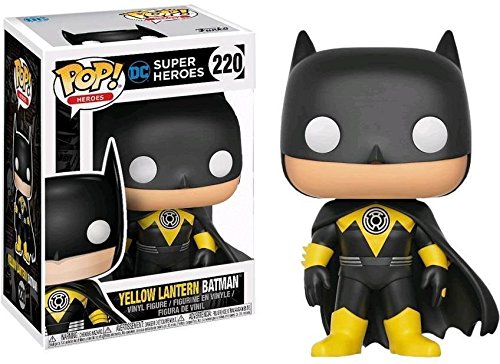 Funko Pop DC: Yellow Lantern Batman Collectible Figure, Multicolor