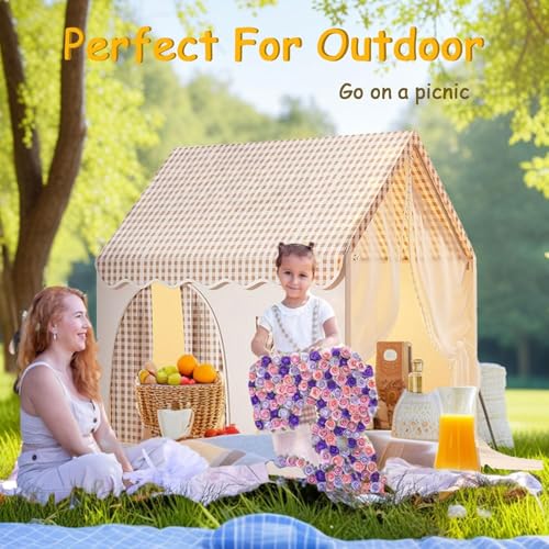 Kids Tent, Princess Tent, Kids Play Cloth, Princess Castle Tent, Indoor and Outdoor Playhouse, Tent for Boys Girls
