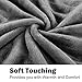 Shilucheng Goose Feathers Down Comforter, Soft 600TC Cotton Fabric, 850 Fill Power All Season Duvet Insert, Hotel Quality Comforter, Fluffy and Cozy (Grey, 80