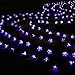 Kyson Solar Fairy String Lights 21ft 50 LED Purple Blossom Decorative Gardens, Lawn, Patio, Christmas Trees, Weddings, Parties