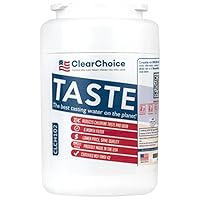 Clear Choice CLCH102 MWF Refrigerator Water Filter GE MWF Fridge Filter Replacement, NSF 42 Certified