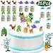 273 Pack Dinosaur Party Supplies Set Serves 16, Dinosaur Birthday Favors Packs Includs Spoons, Plates, Tablecloth, Cups, Straws, Napkins, Invitation cards, Candy Box, Banner, Toys