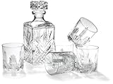 Bormioli Rocco Selecta 7-Piece Whiskey Gift Set, Frustration Free Packaging (Kitchen)