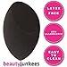 Beauty Junkees Makeup Sponge Blender - Black Contour Makeup Blender Sponge, Liquid Cream Powder Foundation Blending Sponges, Make Up Applicator, Cosmetic Blenders, Wet Dry Beauty Sponge, Latex Free