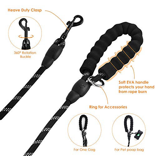 Lukovee Double Dog Leash Splitter, Dual Pet Leash Coupler Connect to