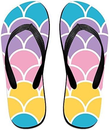 Pastel Scale Flip Flops For Woman/Man Skid-Proof Slippers Beach Sandals Comfort Summer Flats Sandals