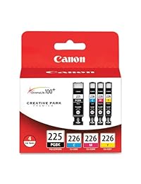 Tinta Canon negra y color, modelo No. 4530B008 4 unidades - directo de fábrica