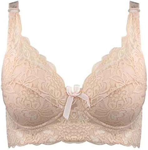 Pivaconis Womens Classic Full-Coverage Plush Size Lace Straps Everyday Bras