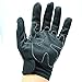 DragonRed New Motorcycle Motocross MX ATV Dirt Bike Racing Textile Gloves Black White, Size Medium