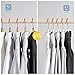 SUPJOO Premium Velvet Hangers Rose Gold Swivel Hooks - Felt Hangers-HeavyDuty Non Slip Sturdy Suit Hangers-Space Saving Clothes Hangers 50 Pack for Skirts Coats (White)