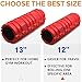 Yes4All Deep Tissue Massage AccuPoint Roller, Red, 12