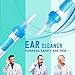 Ear Wax Removal Kit, Ear Cleaner, Electric Earwax Removal Tools, Ear Vacuum Cleaner Easy Earwax Remover Soft Prevent Ear-Pick Clean Tools Set with LED Light