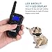 PetAZ Dog Training Collar With Remote Rechargeable & Rainproof LCD Screen 330 Yard Beep/Vibration/Shock Electric Train Collars For Small,Medium,Large Pets&Dogs