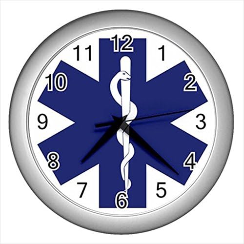 Kidozooo Caduceus Wall Clock (Silver)