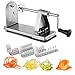 Mitbak Stainless Steel Vegetable Spiralizer Slicer | Industrial-Grade 3-Blade Zoodle Maker | Spiral Slicer Great For Salad, Low Carb, Vegan, Keto, Spaghetti | Gifts for Christmas