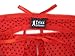 Trixx Intimates Women's Open Rear Crotchless Panty With Straps Red