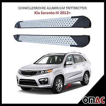 Schwellerrohre Aluum Trittbretter Fur Sorento Iii 2012 Gt Almond