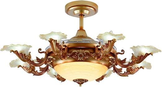 Amazon Com Flush Mount Indoor Ceiling Fan Europeanled Invisible