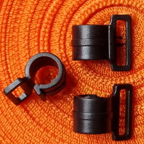 QingZhou New 50pcs/Lot Plastic Inner Tent Hooks C Clips for Camping Caravan Awning Tent Pole