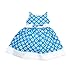 Girls Floral/Polka Dot Dress