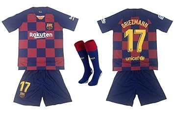 【クリックで詳細表示】DPT サッカーユニフォーム FCバルセロナ No.10 メッシ ユベントス No.7 C・ロナウド 2019～20シーズン 新モデル レプリカホームユニフォーム キッズ 子供用 大人用 上下セット