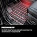 Husky Liners X-act Contour Floor Mats | Fits 2015-2024 Ford F-150 (Incl 2022-2024 Lightning); 2017-2024 Ford F-250/F-350/F-450 SuperCrew w/o Fold Flat Storage (Full Cvg) | 2nd Row, 1-pc Black - 53491