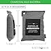 Charcoal Air Purifying Bags -4 pk - Natural Bamboo Purifier and Dehumidifier for Cars, Closets and Pet Homes- Absorbs and Removes Odors and Mildew - Lasts up to 2 Years - By Natroair