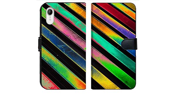 Amazon Com Apple Iphone Xr Flip Fabric Wallet Case Image Of