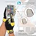 JUSTKIT Cycling Gloves -Touch Screen Full Finger Bike Gloves - Windproof Mountain Bike Gloves - Road Racing Bicycle Gloves - Gel Pad Biking Gloves for Women and Men