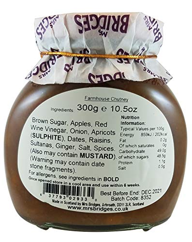 Mrs Bridges Farmhouse British Chutney, 10.5 Ounce - Thumbnail 3