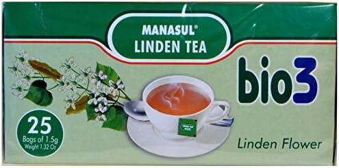 MANASUL TILA TEA BIO 3 IS NATURAL, GENTLE MANASUL LINDEN TEA GREAT FOR REJUVINATION, RELAXATION, AND COLDS