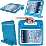 i-Blason Kido Series ArmorBox Kids Friendly Convertible Stand Case for Apple iPad Mini 3, iPad Mini, iPad Mini with Retina Display - Blue