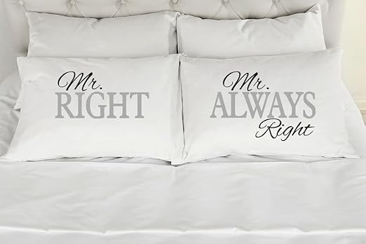 Amazon Com 303t Set Of 2 Mr Right Mr Always Right Gay