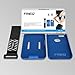 iPhone 6 Armband, FRiEQ Armband for Apple iPhone 6 - Lightweight & Fully Adjustable - Ideal for Workout, Hiking, Jogging, Gym, Running or Other Sports (Blue)