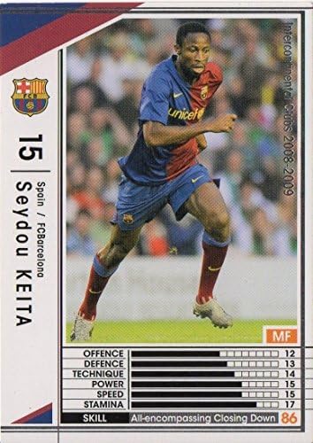 Amazon Wccf 08 09 Fcバルセロナ 白 298 セイドゥ ケイタ トレカ 通販