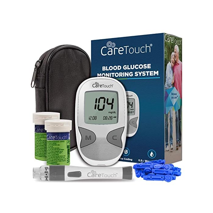 Care Touch Diabetes Testing Kit with Strips