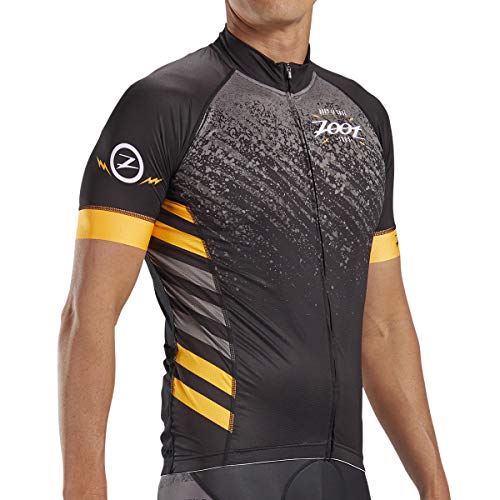 Zoot Men's LTD Short Sleeve Cycle Jersey - Performance Cycling Top with Mesh Ventilation and 3 Pockets (Aloha, Medium) - Thumbnail 2