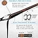 Pro Venture Hammock Straps and 2 Carabiners, 30+2 Loops, 1200lbs Breaking Strength (500lbs Rated) | 100% Non-Stretch, Lightweight, Portable Camping - Quick, Easy Setup | Heavy Duty + Tree Friendly