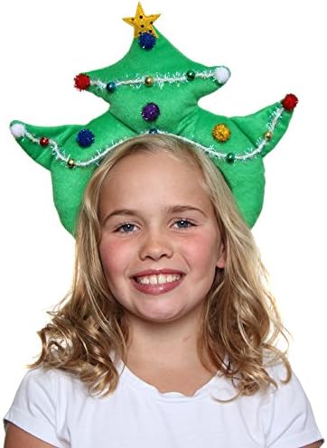 North Pole Novelties Felt Christmas Tree Headband