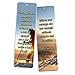 NewEights Adventure Inspirational Quotes Bookmarks Cards (30 Pack) - Christian Stocking Stuffers Birthday Assorted Bulk Pack - Church Memory Verse Sunday School Rewards