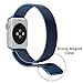 Leefrei Apple Watch Band Replacement Strap for Apple Watch All ModelsMilanese - Blue 38 mm