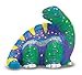 Melissa & Doug Decorate-Your-Own Dinosaur Figurines Craft Kit - 2 Solid-Resin Dinosaurs