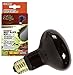 Zilla Incandescent Spot Bulb, for Nocturnal Reptile Species, Night Black
