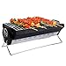 WolfWise Stainless Steel Foldable Charcoal Barbecue Grill
